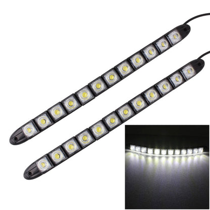 2 PCS  6W 12 LED SMD 5050 Flexible Snake LED Car Daytime Running Lights, DC 12V - Running Lights by buy2fix | Online Shopping UK | buy2fix