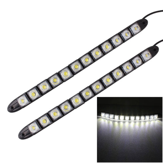 2 PCS  6W 12 LED SMD 5050 Flexible Snake LED Car Daytime Running Lights, DC 12V - Running Lights by buy2fix | Online Shopping UK | buy2fix