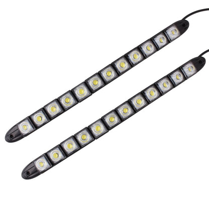 2 PCS  6W 12 LED SMD 5050 Flexible Snake LED Car Daytime Running Lights, DC 12V - Running Lights by buy2fix | Online Shopping UK | buy2fix