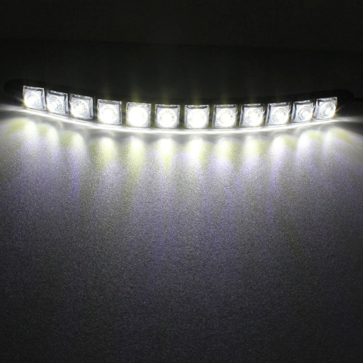 2 PCS  6W 12 LED SMD 5050 Flexible Snake LED Car Daytime Running Lights, DC 12V - Running Lights by buy2fix | Online Shopping UK | buy2fix