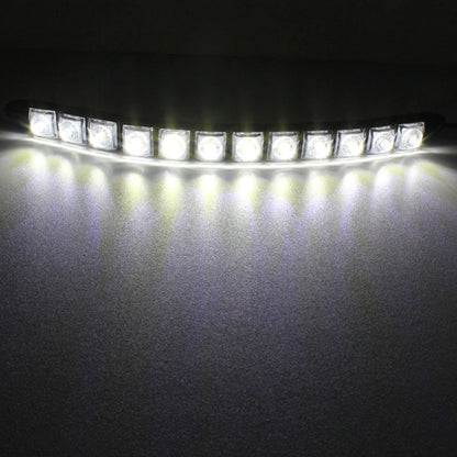 2 PCS  6W 12 LED SMD 5050 Flexible Snake LED Car Daytime Running Lights, DC 12V - Running Lights by buy2fix | Online Shopping UK | buy2fix