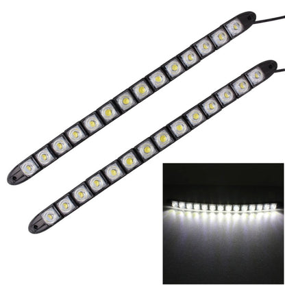 2 PCS  7W 14 LED SMD 5050 Flexible Snake LED Car Daytime Running Lights, DC 12V - Running Lights by buy2fix | Online Shopping UK | buy2fix