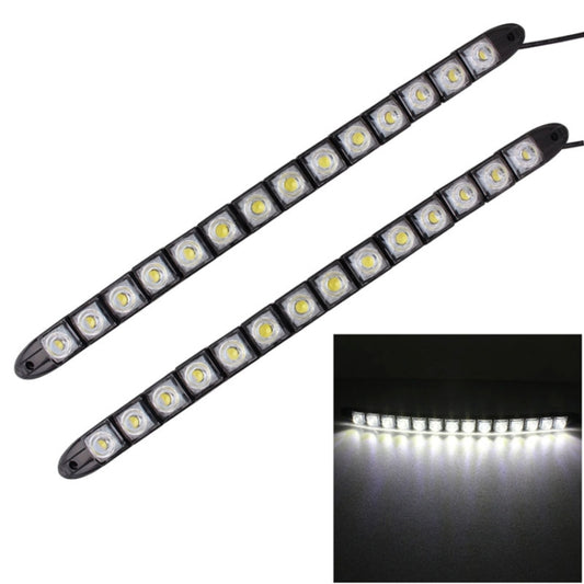 2 PCS  7W 14 LED SMD 5050 Flexible Snake LED Car Daytime Running Lights, DC 12V - Running Lights by buy2fix | Online Shopping UK | buy2fix