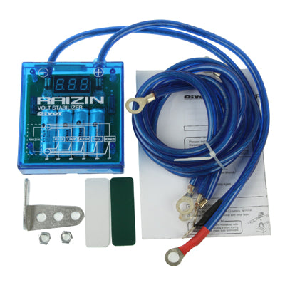 PIVOT Mega Raizin Voltage Stabilizer, High Capacity System & Battery Performance Monitor, DC 12V(Blue) - Voltage Stabilizer by buy2fix | Online Shopping UK | buy2fix