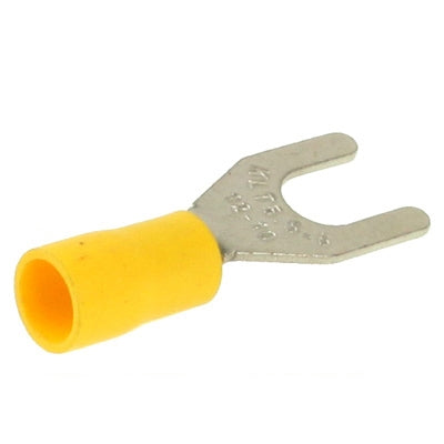 100pcs SV5.5-6.0mm DIY Spade Terminal Connectors, Cable size: 2-3mm2 (100pcs in one packaging, the price is for 100pcs) - Booster Cable & Clip by buy2fix | Online Shopping UK | buy2fix