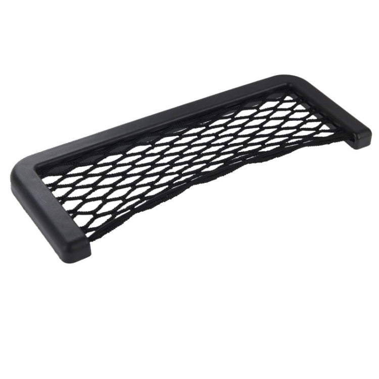 Car Net Pockets 20cm x 8cm Automotive Storage String Bag with Adhesive by buy2fix