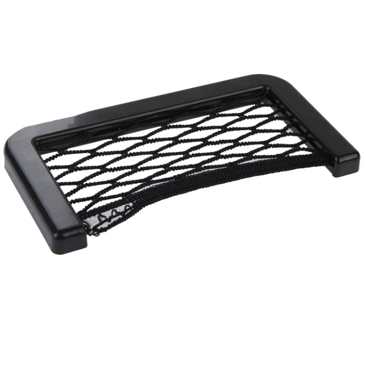 Car Net Pockets 12cm x 6cm Automotive Storage String Bag with Adhesive by buy2fix