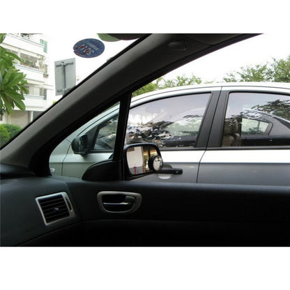 2 PCS 3R11 Car Rear View Mirror Wide Angle Mirror Side Mirror, 360 Degree Rotation Adjustable(Black) - Convex Mirror & Accessories by 3R | Online Shopping UK | buy2fix