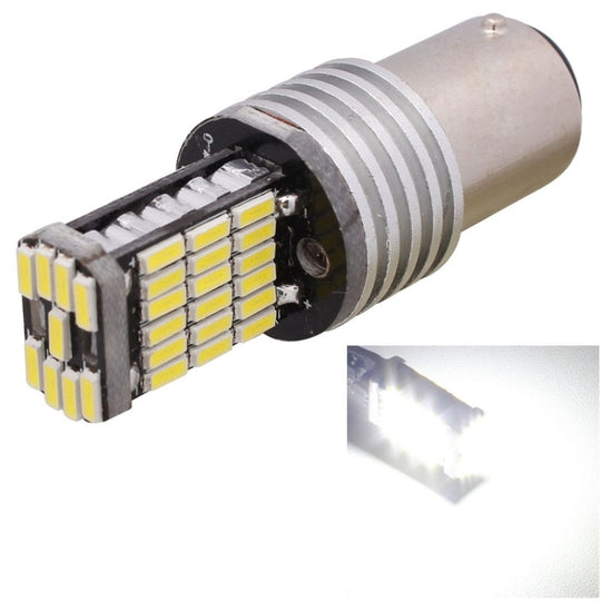 2 pièces 1157 9W 450LM lumière blanche 45 LED 4014 SMD feu stop de voiture ampoule de direction, DC 12V