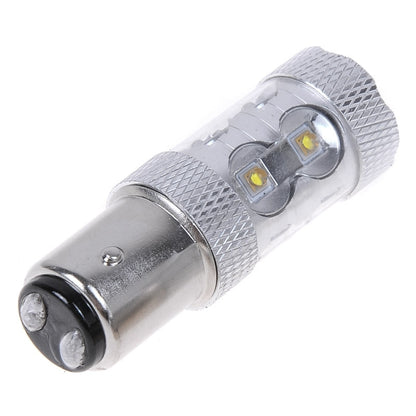 2PCS 1157/BAY15D 650 Lumen 50W 10-3535-LEDs 6500K White Light Car Brake Light, DC 12-24V - Brake Lights by buy2fix | Online Shopping UK | buy2fix