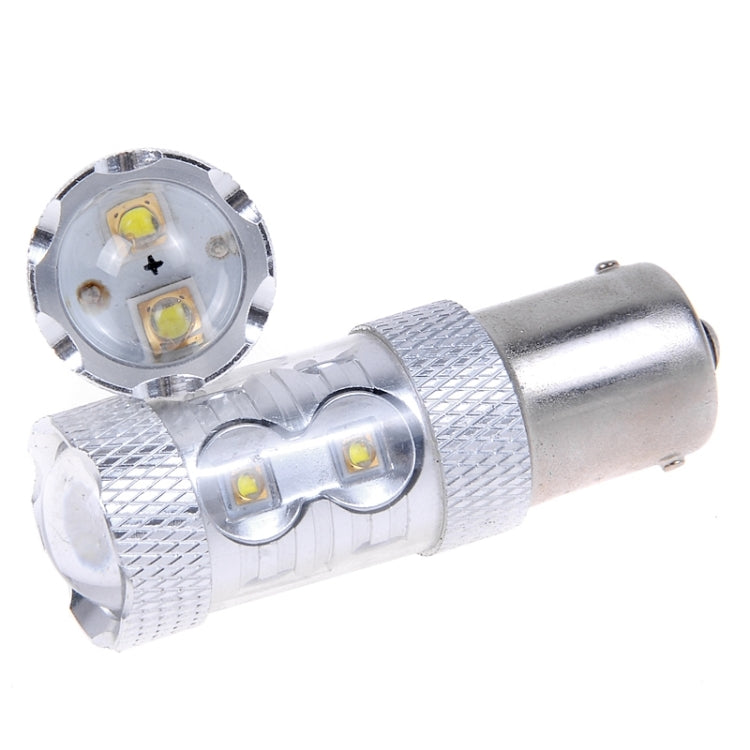 2PCS 1157/BAY15D 650 Lumen 50W 10-3535-LEDs 6500K White Light Car Brake Light, DC 12-24V - Brake Lights by buy2fix | Online Shopping UK | buy2fix
