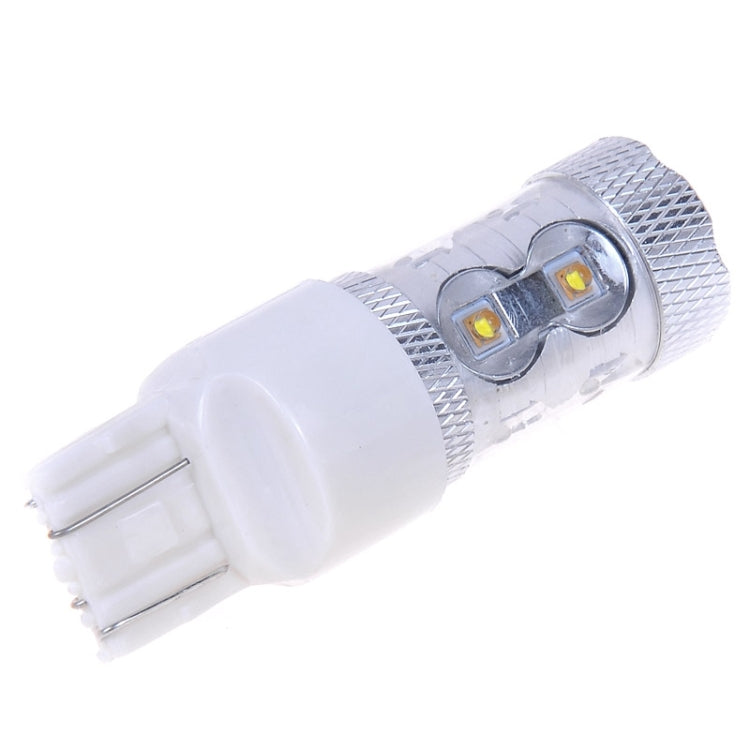 2 PCS 7443 650 Lumen 50W 10-3535-LEDs 6500K White Light Brake Light, DC 12-24V - Arrow Turn Lights by buy2fix | Online Shopping UK | buy2fix