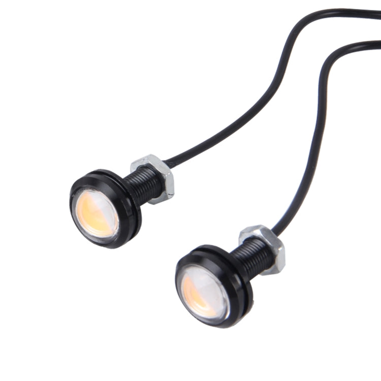2 PCS 3W  Waterproof Eagle Eye light LED Light for Vehicles, Cable Length: 60cm(Pink Light) - Eagle Eye Lamps by buy2fix | Online Shopping UK | buy2fix