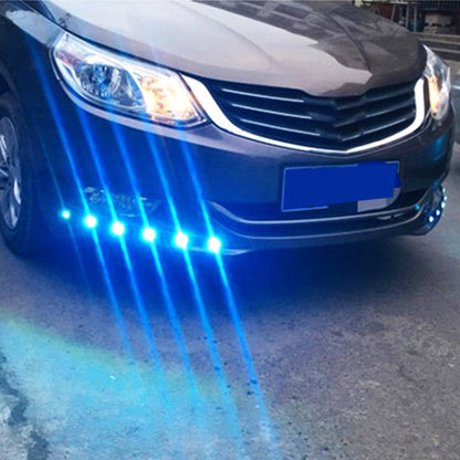 2 PCS 3W  Waterproof Eagle Eye light LED Light for Vehicles, Cable Length: 60cm(Pink Light) - Eagle Eye Lamps by buy2fix | Online Shopping UK | buy2fix