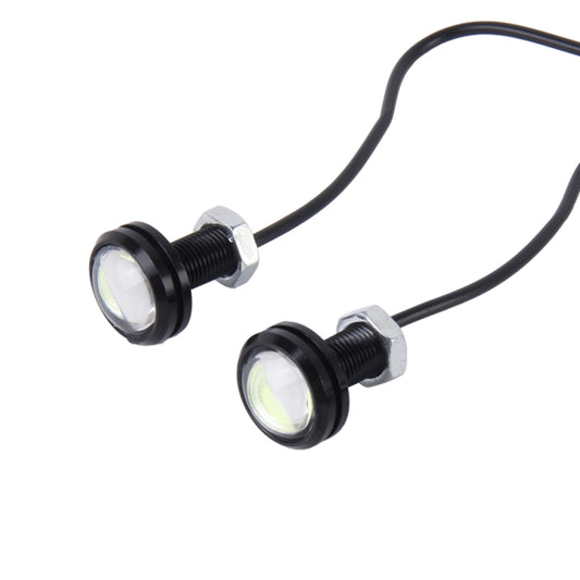 2 PCS 3W  Waterproof Eagle Eye light LED Light for Vehicles, Cable Length: 60cm(Ice Blue Light) - Eagle Eye Lamps by buy2fix | Online Shopping UK | buy2fix