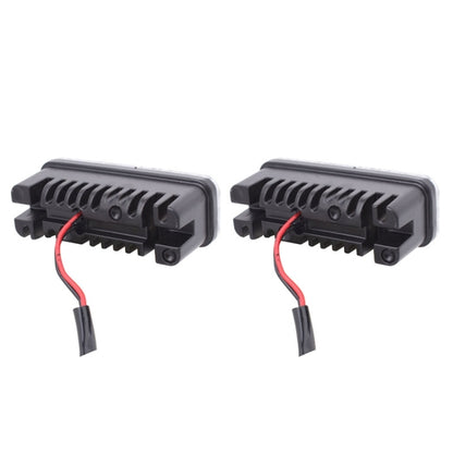 2 PCS MZ 9W 540LM 6500K 3-LED White Light Wired Car Daytime Running Light Fog Lamp, DC12-24V,Light Wire: 15cm - Fog / Driving Lights by buy2fix | Online Shopping UK | buy2fix