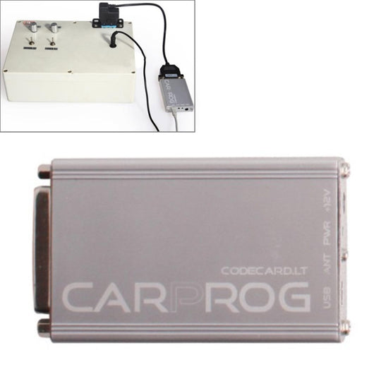 Carprog V10.03 Vollständiges ECU-Chip-Autoreparaturwerkzeug mit 21 Adaptern für die Reparatur von Autoradios / Kilometerzählern / Armaturenbrettern / Wegfahrsperren