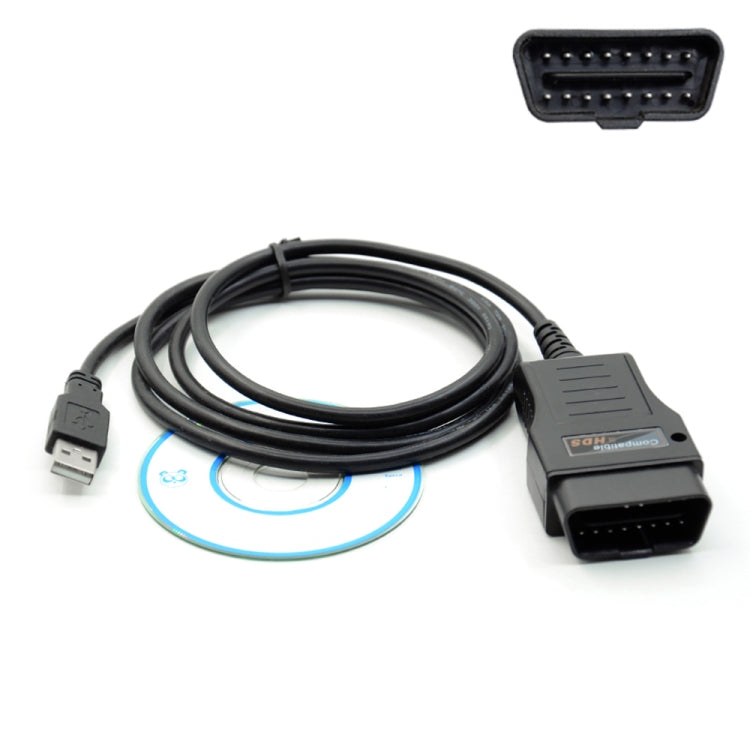 HDS 16 Pin OBDII USB Interface Diagnostic Cable for Honda by buy2fix
