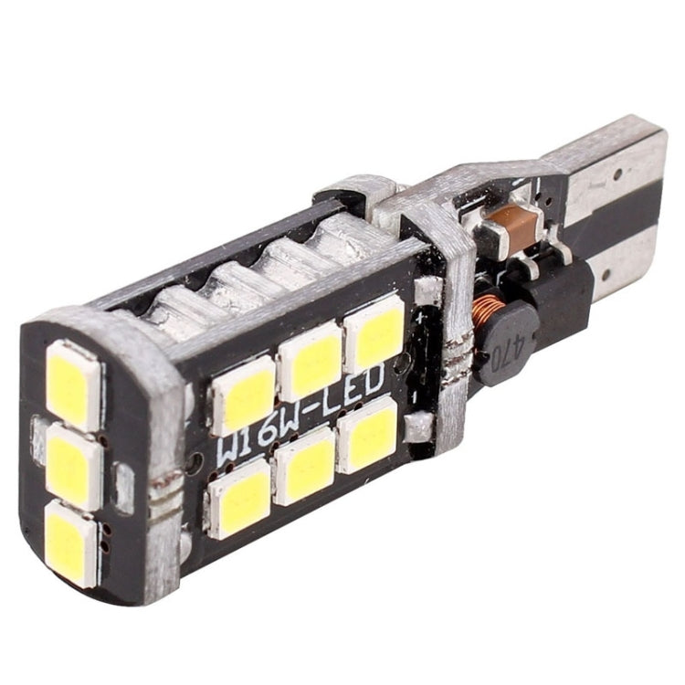 2 PCS T15 3W White LED 300LM SMD 2835 Car Rear Fog Lamp / Backup Light for Vehicles, DC 12V - Fog / Driving Lights by buy2fix | Online Shopping UK | buy2fix