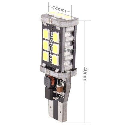 2 PCS T15 3W White LED 300LM SMD 2835 Car Rear Fog Lamp / Backup Light for Vehicles, DC 12V - Fog / Driving Lights by buy2fix | Online Shopping UK | buy2fix