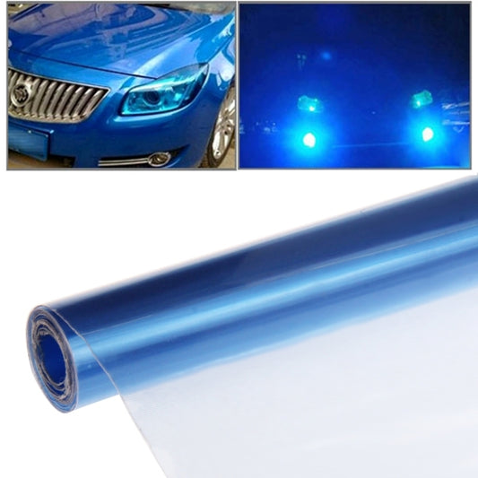Protective Decoration Bright Surface Car Light Membrane /Lamp Sticker, Size: 195cm x 30cm(Baby Blue) by buy2fix