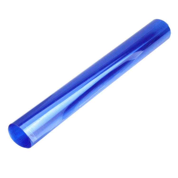 Protective Decoration Flash Point Car Light Membrane /Lamp Sticker, Size: 195cm x 30cm(Dark Blue) by buy2fix