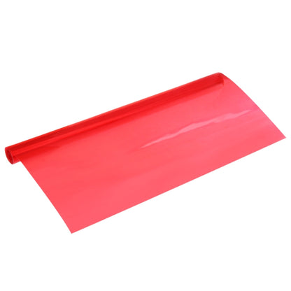 Protective Decoration Car Light Membrane /Lamp Sticker, Size: 100cm(L) x 40cm(W(Red) by buy2fix
