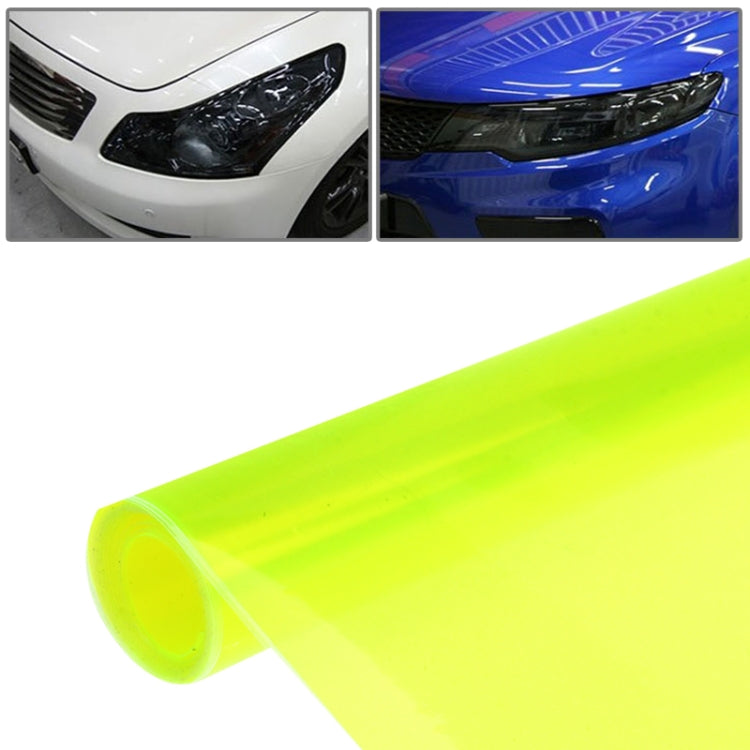Protective Decoration Car Light Membrane /Lamp Sticker, Size: 100cm(L) x 40cm(W) (Green) by buy2fix