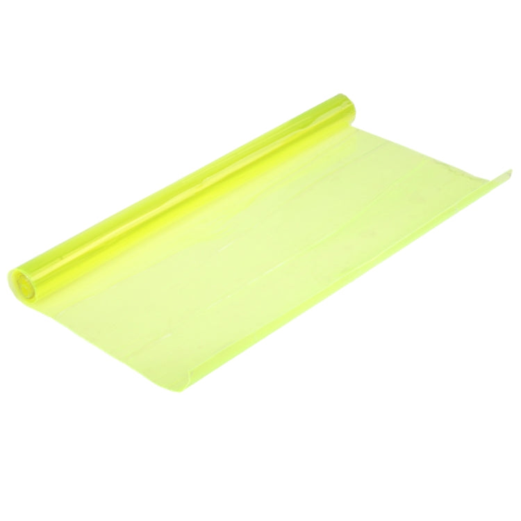 Protective Decoration Car Light Membrane /Lamp Sticker, Size: 100cm(L) x 40cm(W) (Green) by buy2fix