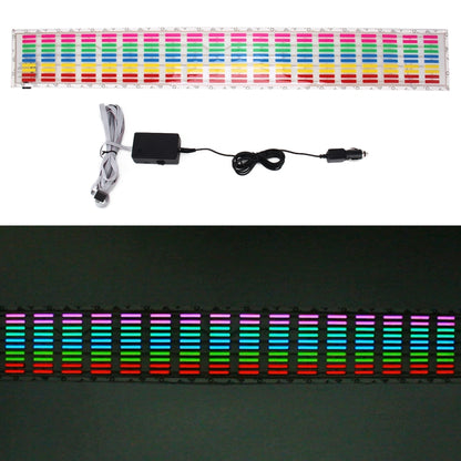 5 Colors Music Active EL Car Sticker Equalizer with Car Charger, Size: 90cm x 10cm - Decorative Lights by buy2fix | Online Shopping UK | buy2fix