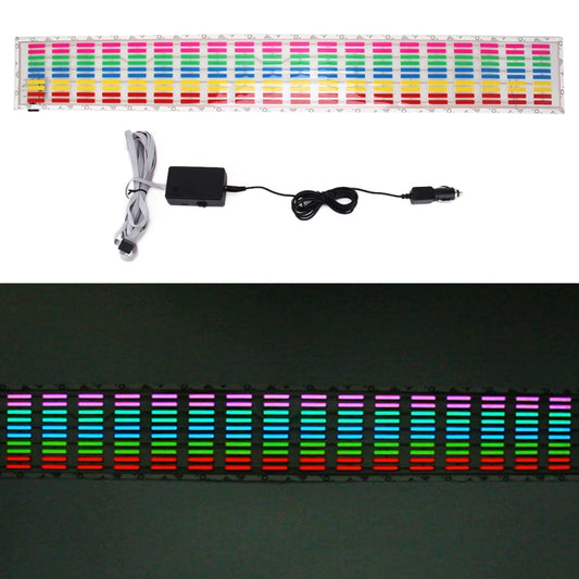 5 Colors Music Active EL Car Sticker Equalizer with Car Charger, Size: 90cm x 10cm - Decorative Lights by buy2fix | Online Shopping UK | buy2fix