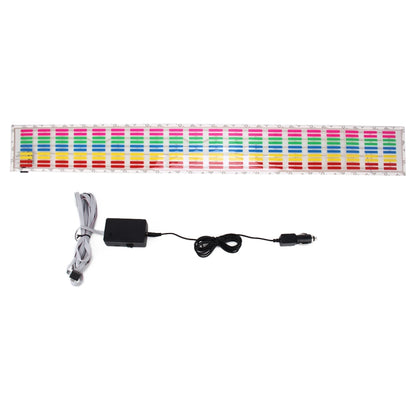 5 Colors Music Active EL Car Sticker Equalizer with Car Charger, Size: 90cm x 10cm - Decorative Lights by buy2fix | Online Shopping UK | buy2fix