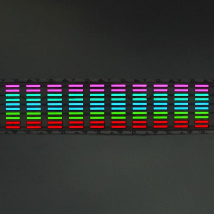 5 Colors Music Active EL Car Sticker Equalizer with Car Charger, Size: 90cm x 10cm - Decorative Lights by buy2fix | Online Shopping UK | buy2fix