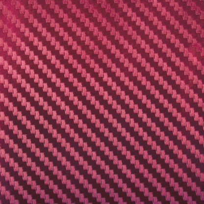 Car Decorative 3D Carbon Fiber PVC Sticker, Size: 127cm x 50cm(Red) by buy2fix