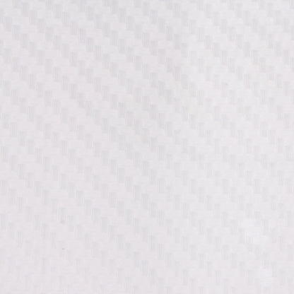 Car Decorative 3D Carbon Fiber PVC Sticker, Size: 127cm x 50cm(White) by buy2fix