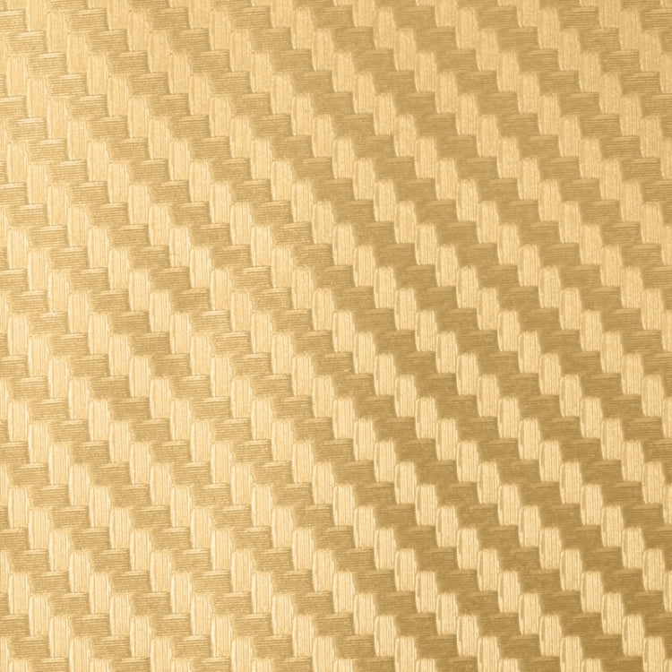 Car Decorative 3D Carbon Fiber PVC Sticker, Size: 127cm x 50cm(Yellow) by buy2fix