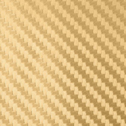 Car Decorative 3D Carbon Fiber PVC Sticker, Size: 127cm x 50cm(Yellow) by buy2fix