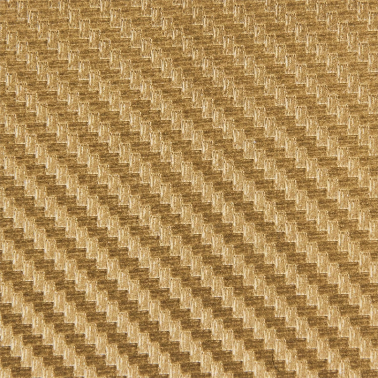 Car Decorative 3D Carbon Fiber PVC Sticker, Size: 127cm x 50cm(Gold) by buy2fix