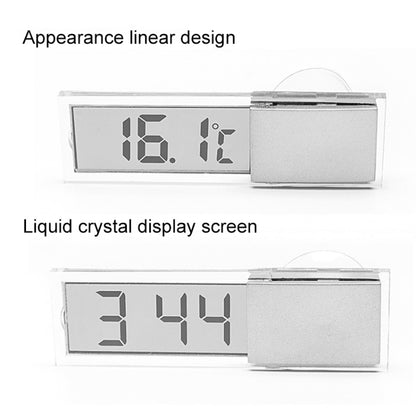 K-036 LCD Car Thermometer with Sucker - Clocks & Car Meters by buy2fix | Online Shopping UK | buy2fix