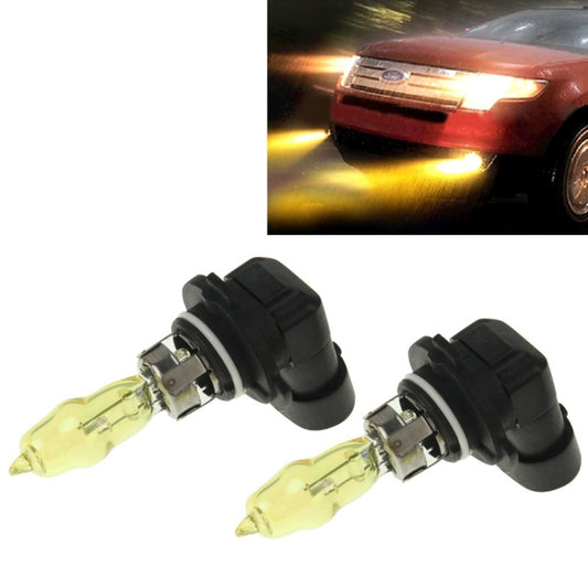 2 X 9005 HOD Halogen Bulbs 12V 100W 2400 LM 3500K Yellow Light Headlights - Halogen Lights by buy2fix | Online Shopping UK | buy2fix