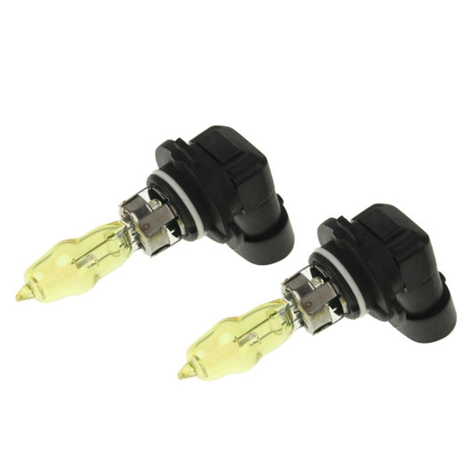 2 X 9005 HOD Halogen Bulbs 12V 100W 2400 LM 3500K Yellow Light Headlights - Halogen Lights by buy2fix | Online Shopping UK | buy2fix