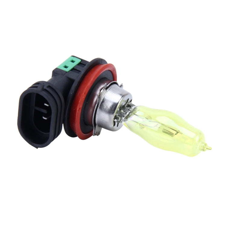 2 X H11 HOD Halogen Bulbs 12V 100W 2400 LM 3500K Yellow Light Headlights - Halogen Lights by buy2fix | Online Shopping UK | buy2fix