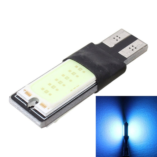 2 PCS T10 6W 180LM Ice Blue Light Double-Faced 2 COB LED Decode Canbus Error-Free Car Clearnce Leselampe, DC 12V