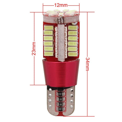 2 PCS T10 5W 285LM Ice Blue Light 57 SMD 4014 LED Error-Free Canbus Car Clearance Lights Lamp, DC 12V - Clearance Lights by buy2fix | Online Shopping UK | buy2fix