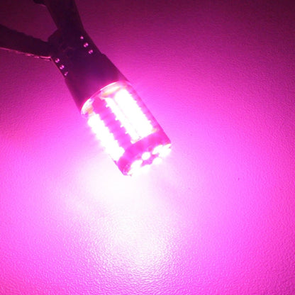 2 PCS T10 5W 285LM Pink Light 57 SMD 4014 LED Error-Free Canbus Car Clearance Lights Lamp, DC 12V - Clearance Lights by buy2fix | Online Shopping UK | buy2fix