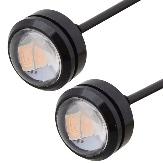 2 PCS  22.5mm 1.5W 150LM Pink Light 3 LED SMD 5630 Spotlight Eagle Eye Light Daytime Running Light for Vehicles - Eagle Eye Lamps by buy2fix | Online Shopping UK | buy2fix