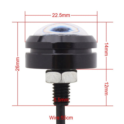 2 PCS  22.5mm 1.5W 150LM Red Light 3 LED SMD 5630 Spotlight Eagle Eye Light Daytime Running Light for Vehicles - Eagle Eye Lamps by buy2fix | Online Shopping UK | buy2fix