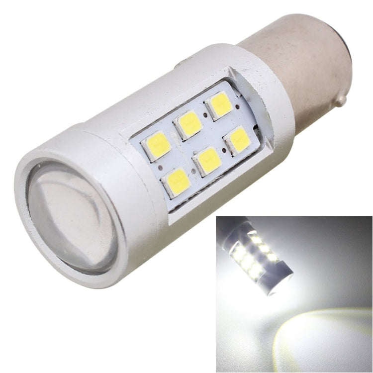 2PCS 1157/BAY15D 4.2W 630LM White Light 21 LED 2835 SMD Car Brake Light Steering Light Bulb,  DC 12V - Brake Lights by buy2fix | Online Shopping UK | buy2fix