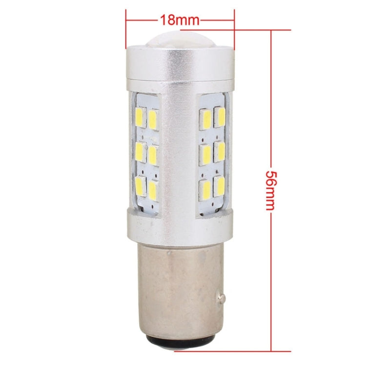 2PCS 1157/BAY15D 4.2W 630LM White Light 21 LED 2835 SMD Car Brake Light Steering Light Bulb,  DC 12V - Brake Lights by buy2fix | Online Shopping UK | buy2fix