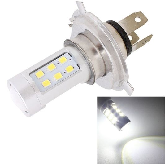 H4 4.2W 630LM White Light 21 LED 2835 SMD Car Headlamp Bulb, Constant Current, DC 12-24V - LED Headlamps by buy2fix | Online Shopping UK | buy2fix